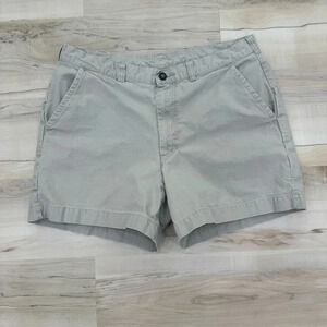 Patagonia Khaki Flat Front Men Shorts